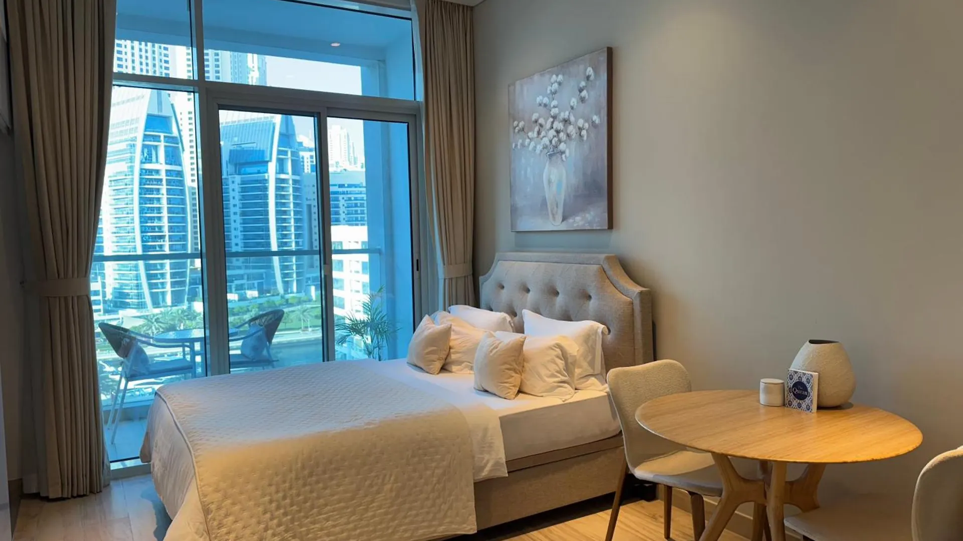 Stunning Marina View Luxury Studio One Dubai Guest house